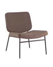 Кресло Stool Group Кресло Эбигейл велюр коричневый, каркас серо-коричневый арт. УТ000041983