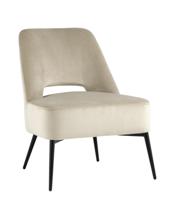 Кресло Stool Group Кресло лаунж Бостон велюр бежевый арт. УТ000035317