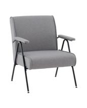 Кресло Stool Group Кресло Эндино рогожка серый арт. УТ000041561