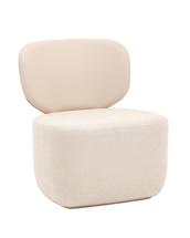 Кресло Stool Group Кресло Спейс спинка экокожа, сиденье шенилл бежевый арт. УТ000042298