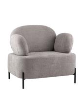 Кресло Stool Group Кресло Кэнди ткань букле светло-серый арт. УТ000040026