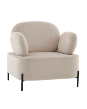 Кресло Stool Group Кресло Кэнди велюр бежевый арт. УТ000041757