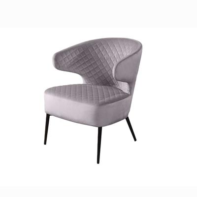 Кресло Top concept Кресло Richard ромб, бархат светло-серый 26 арт. 78513