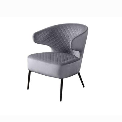 Кресло Top concept Кресло Richard ромб, бархат серый 27 арт. 83344