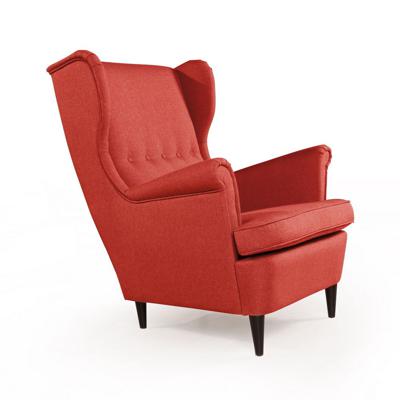 Кресло Top concept Кресло Redford, рогожка красный арт. 352