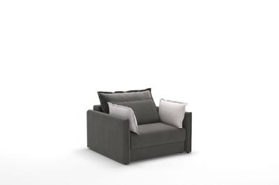 Кресло Top concept Инканто кресло велюр серый арт. 6290