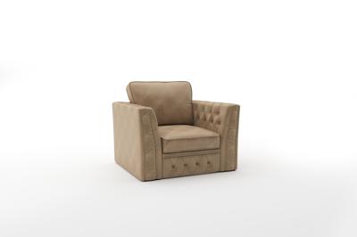 Кресло Top concept Будапешт кресло с ящиком, замша бежевый арт. 8899