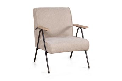 Кресло Top concept Кресло Энди с деревянными подлокотниками, шенилл Shantal beige арт. 23637