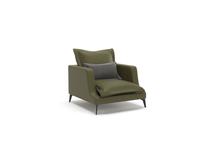 Кресло Top concept Rey кресло замша зеленый/серый арт. 6306