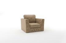 Кресло Top concept Budapest кресло с ящиком, замша бежевый арт. 8899