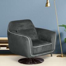 Кресло Top concept Кресло Marco, искусственная замша Breeze gray арт. 11938