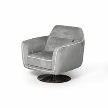 Кресло Top concept Кресло Marco, искусственная замша Breeze silver арт. 11944