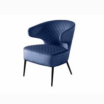 Кресло Top concept Кресло Richard ромб, бархат синий 29 арт. 13092