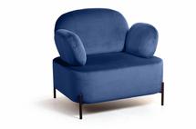 Кресло Top concept Кресло Dandy, бархат синий 29 арт. 18162