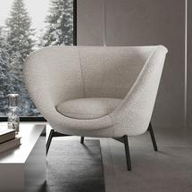 Кресло Top concept Лаунж кресло COUTURE букле светлый арт. 2001000001378