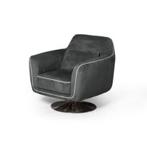 Кресло Top concept Кресло Марко, искусственная замша Breeze gray арт. 11938