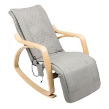 Кресло-качалка AksHome Кресло-качалка Smart, бежевый, ткань (лен) арт. ZN-125818