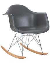 Кресло-качалка DOBRIN Кресло-качалка DOBRIN DAW ROCK, цвет серый арт. LMZL-PP620A