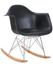 Кресло-качалка DOBRIN Кресло-качалка DOBRIN DAW ROCK, цвет черный арт. LMZL-PP620A