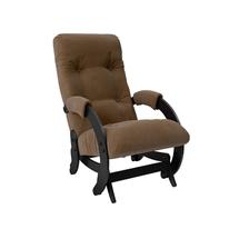 Кресло-качалка ЭкоДизайн Кресло-глайдер 68, обивка Verona Brown, каркас венге арт. ZN-160955