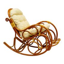 Кресло-качалка ЭкоДизайн Кресло-качалка с подножкой, 05/11 К (подушка шенилл) арт. ZN-160985