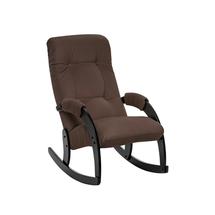 Кресло-качалка Мебель Импэкс Кресло-качалка Модель 67 Венге, ткань V 23 арт. 2104062000003