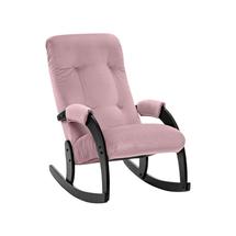 Кресло-качалка Мебель Импэкс Кресло-качалка Модель 67 Венге, ткань V 11 арт. 2104641000004