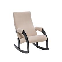 Кресло-качалка Мебель Импэкс Кресло-качалка Модель 67М Венге, ткань V 18 арт. 2104104000008