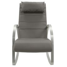 Кресло-качалка МиК Кресло-качалка Томас MK-5513-GR 62х125х80 см Серый арт. ZN-137031