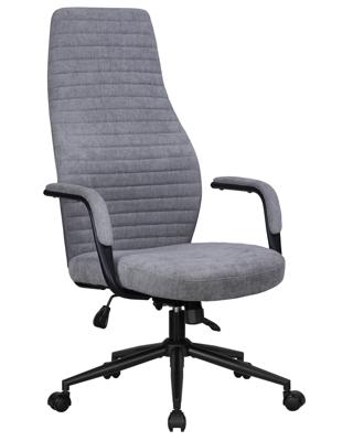 Кресло руководителя DOBRIN Офисное кресло для руководителей DOBRIN LOKI, серый (VRH230-03) арт. LMR-134BL