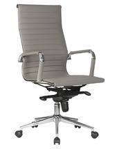 Кресло руководителя DOBRIN Офисное кресло для руководителей DOBRIN CLARK, серый арт. LMR-101F