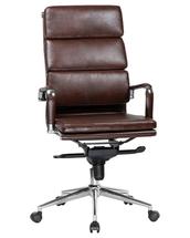 Кресло руководителя DOBRIN Офисное кресло для руководителей DOBRIN ARNOLD, коричневый арт. LMR-103F
