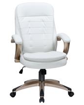 Кресло руководителя DOBRIN Офисное кресло для руководителей DOBRIN DONALD, белый арт. LMR-106B