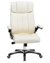 Кресло руководителя DOBRIN Офисное кресло для руководителей DOBRIN RONALD, кремовый арт. LMR-107B