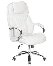 Кресло руководителя DOBRIN Офисное кресло для руководителей DOBRIN CHESTER, белый арт. LMR-114B
