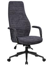 Кресло руководителя DOBRIN Офисное кресло для руководителей DOBRIN LOKI, антрацит (VRH230-01) арт. LMR-134BL_B-M_TT-VRH230-01