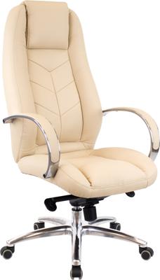 Кресло руководителя Everprof Кресло Everprof Drift Lux (Дрифт Люкс) M Кожа Бежевый арт. ZN-433854