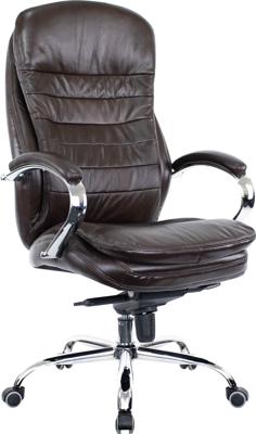 Кресло руководителя Everprof Кресло Everprof Valencia (Валенсия) M Кожа Коричневый арт. ZN-433912