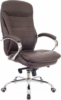 Кресло руководителя Everprof Кресло Everprof Valencia (Валенсия) M Экокожа Коричневый арт. ZN-433915