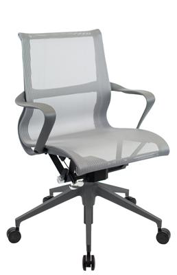 Кресло руководителя Everprof Кресло Everprof Chicago Grey (Чикаго Грэй) Сетка серый арт. ZN-433951