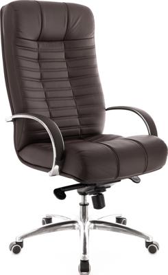 Кресло руководителя Everprof Кресло Everprof Atlant (Атлант) AL M Кожа Коричневый арт. ZN-433954
