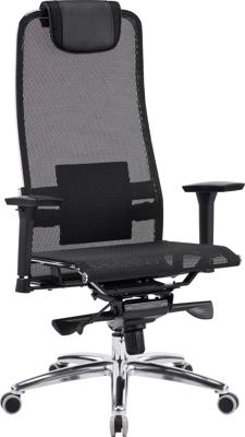 Кресло руководителя Everprof Кресло Deco Lux (Дэко Люкс) Сетка Черный арт. ZN-434200