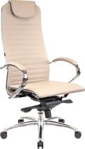 Кресло руководителя Everprof Кресло Everprof Deco (Дэко) Экокожа Бежевый арт. ZN-433930