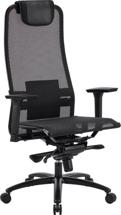 Кресло руководителя Everprof Кресло Deco Black Lux (Дэко Блэк Люкс) Сетка Черный арт. ZN-434201