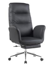 Кресло руководителя Stool Group Кресло руководителя TopChairs Solid NC с оттоманкой черный арт. УТ000041759