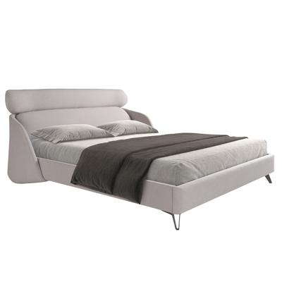 Кровать Angel Cerda Кровать 7161/GC1725 из светло-серой ткани 180 x 200 см арт. 181719