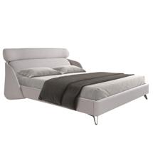 Кровать Angel Cerda Кровать 7161/GC1725 из светло-серой ткани 180 x 200 см арт. 181719
