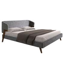 Кровать Angel Cerda Кровать 7173/GC2323 из серой ткани 180 x 200 cm арт. 206605