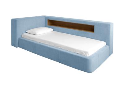 Кровать Ellipsefurniture Диван-кровать Cube c нишей L (голубой) арт. CU01105501301