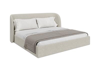 Кровать Ellipsefurniture Кровать двуспальная Classic 200 см (молочный, букле) арт. СF01152500204